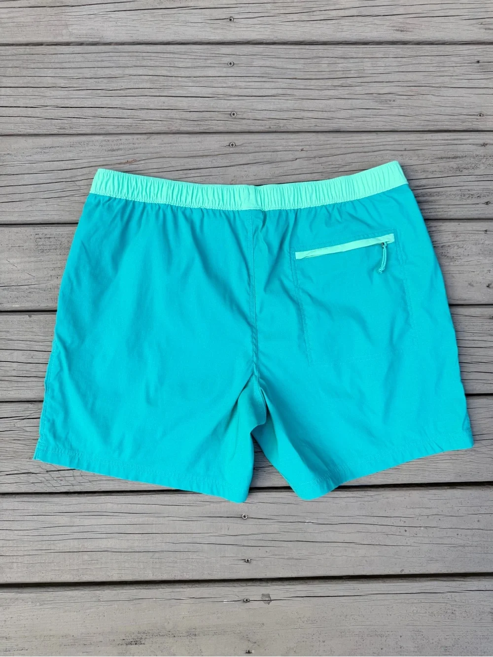 The North Face Class V Pull-On Shorts in Green Mist side XXL